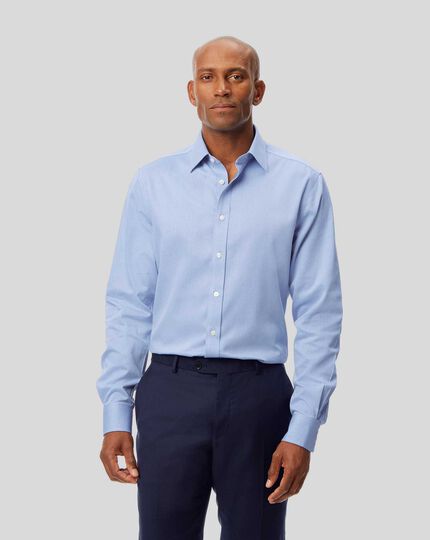 Men/'s plain blue Cotton Everyday Shirt Classic Collar Formal office Long Sleeve